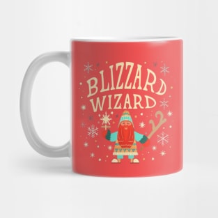 Blizzard Wizard - Funny Winter Design Mug